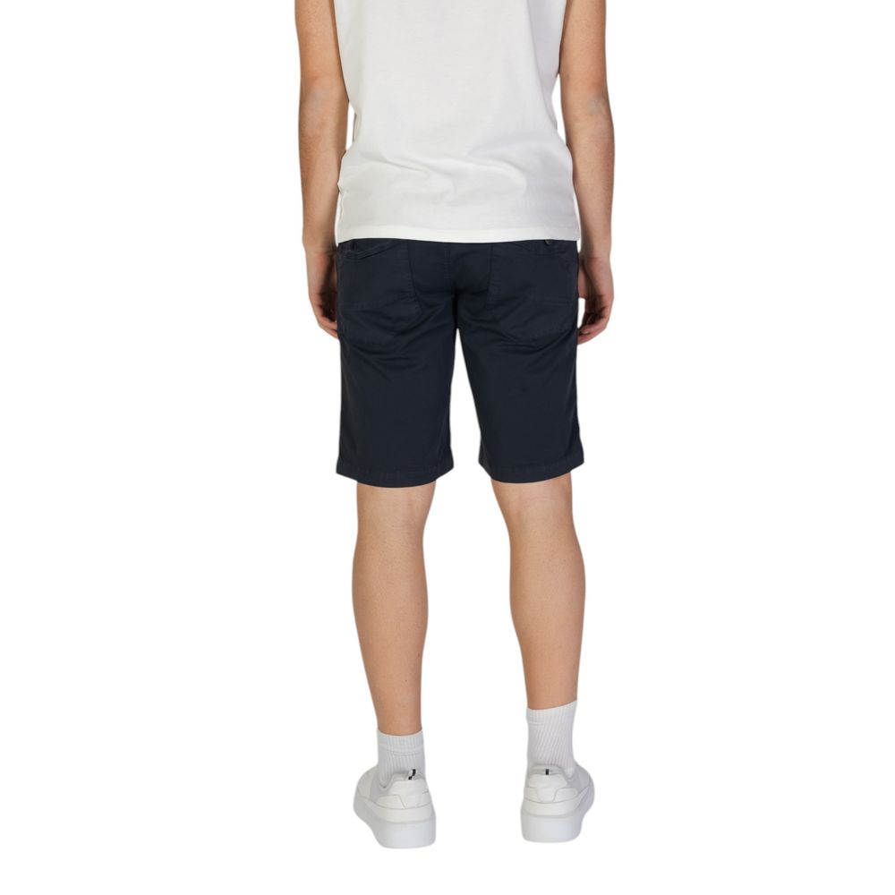 Refrigiwear Blue Cotton Short - Effortless Luxury Style