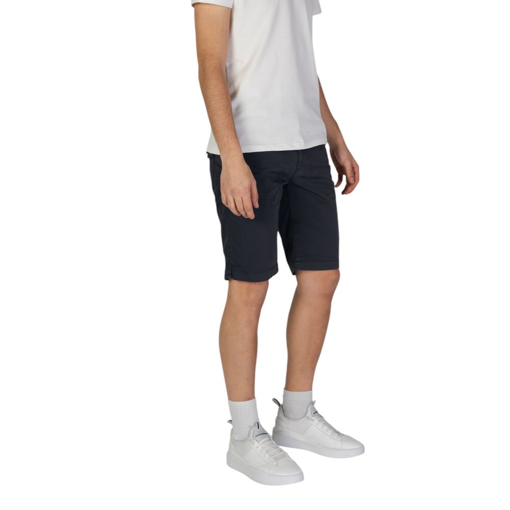 Refrigiwear Blue Cotton Short - Effortless Luxury Style