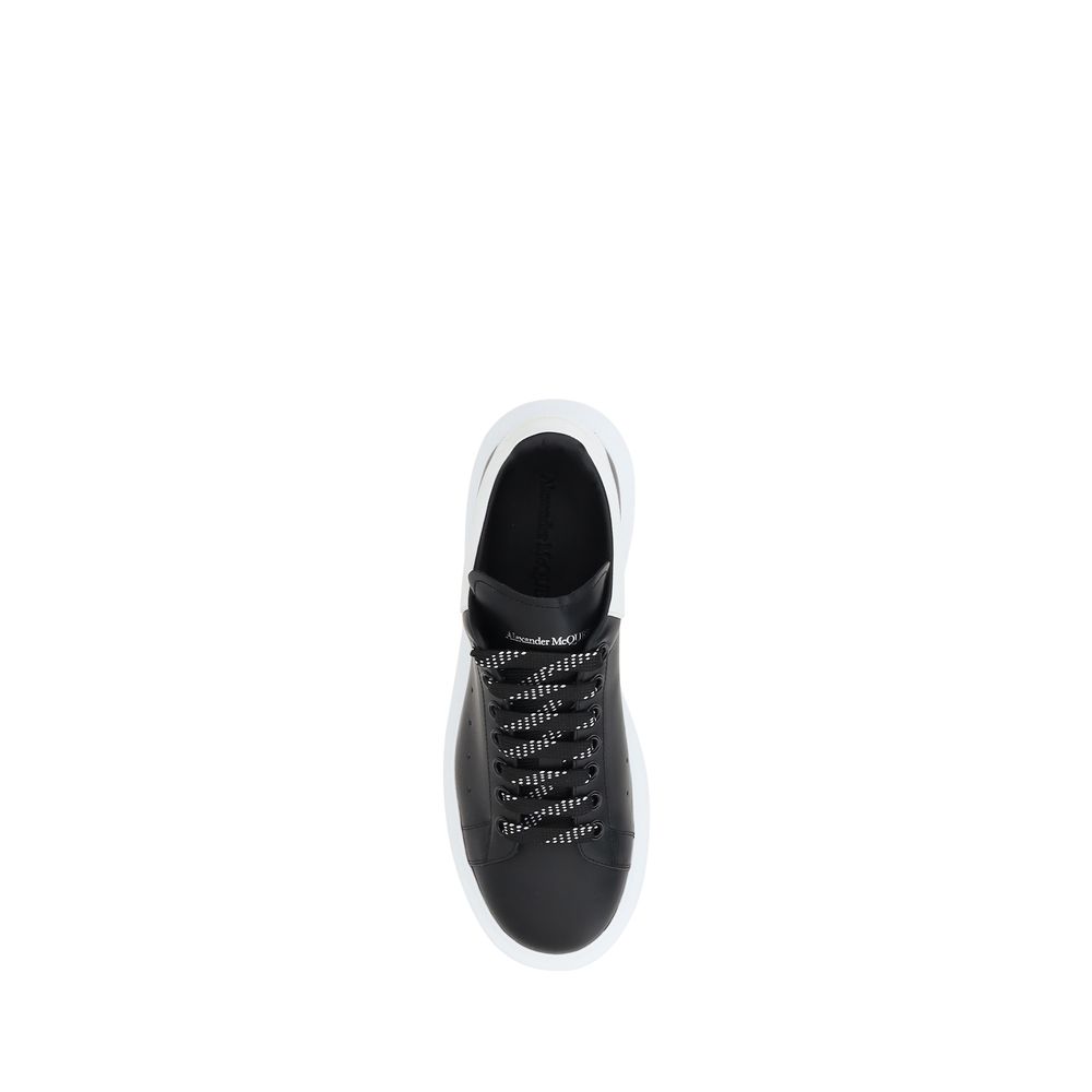 Alexander McQueen White Leather Sneakers for Elevated Style