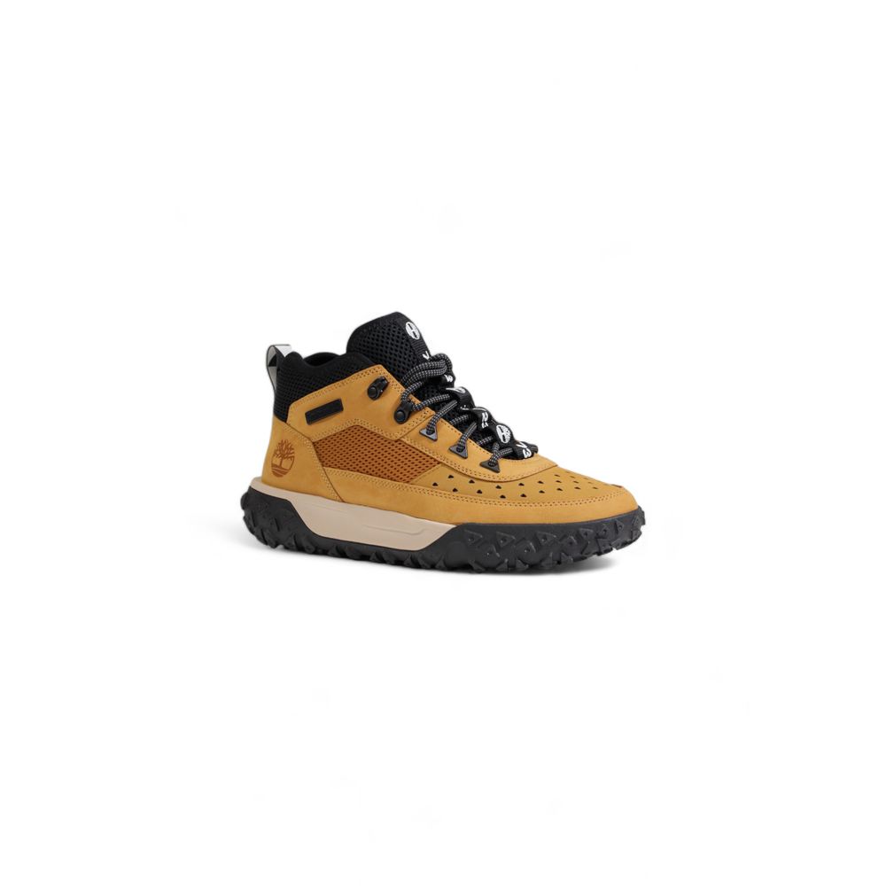 Timberland Brown Leather Sneaker for Elevated Style