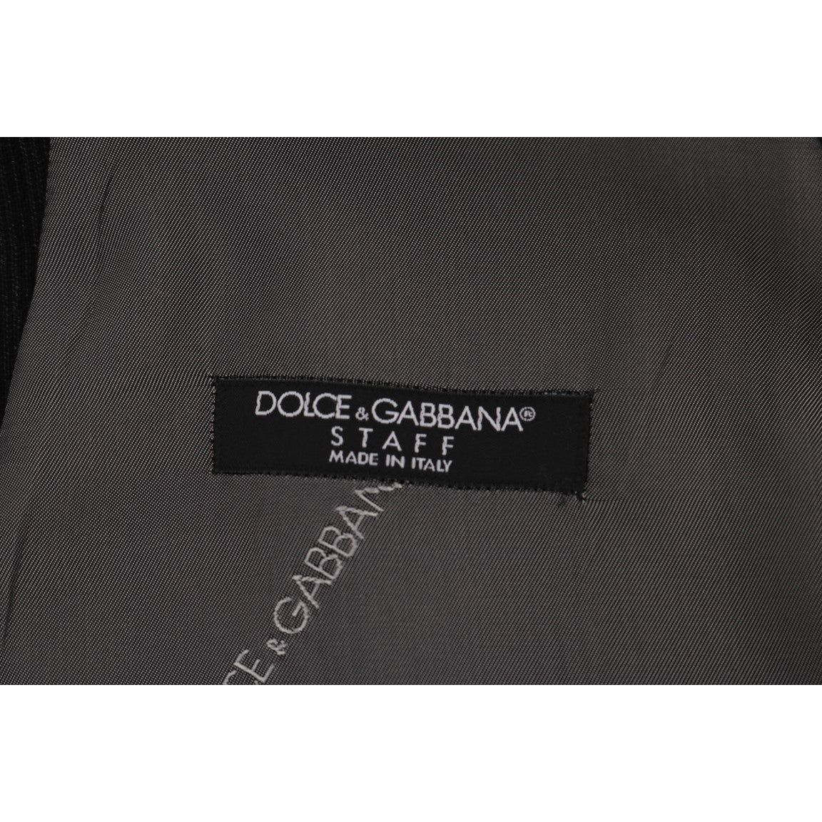 Dolce & Gabbana Grey Cotton-Blend Waistcoat Vest