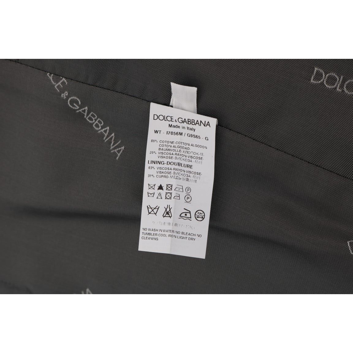 Dolce & Gabbana Sleek Gray Cotton-Rayon Waistcoat Vest