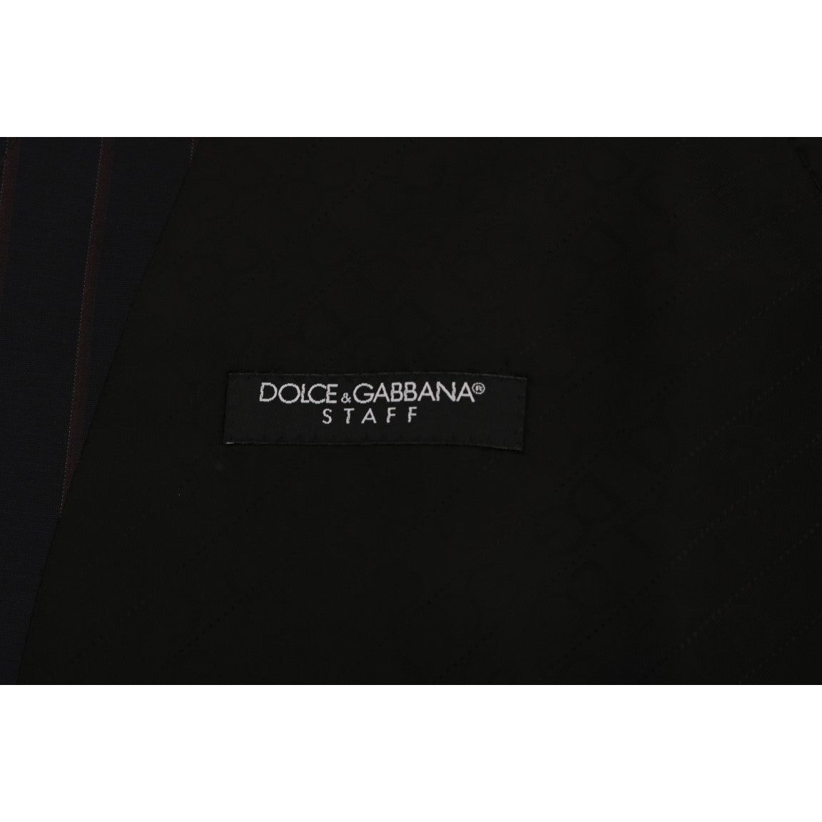 Dolce & Gabbana Blue Wool Blend Vest Waistcoat