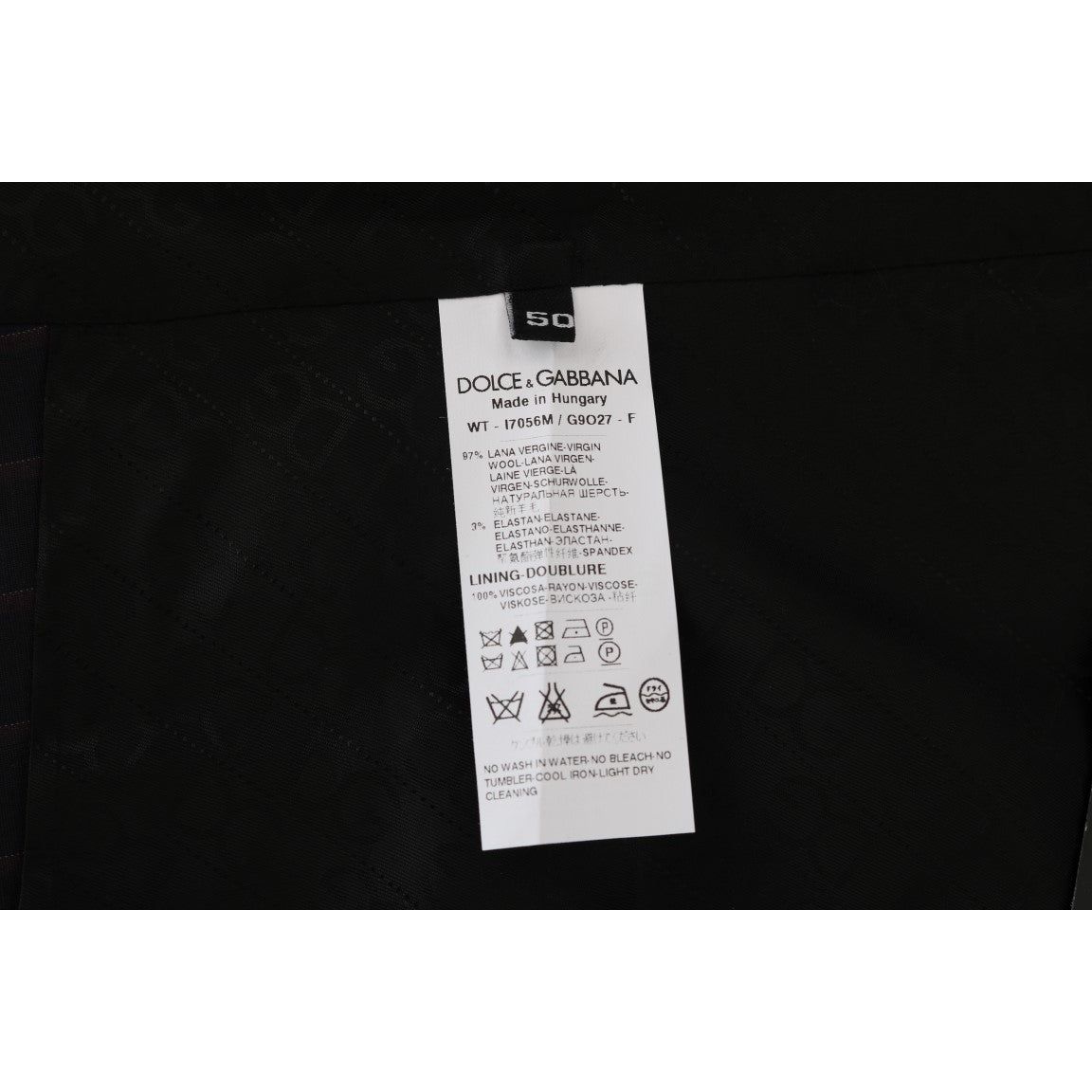 Dolce & Gabbana Blue Wool Blend Vest Waistcoat