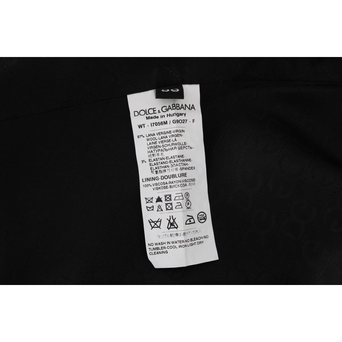Dolce & Gabbana Grey Wool Blend Waistcoat Vest