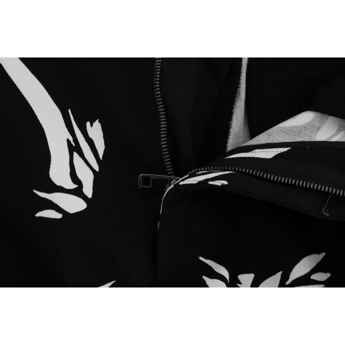 Dolce & Gabbana Black Cotton Ankle Trousers Luxe Style