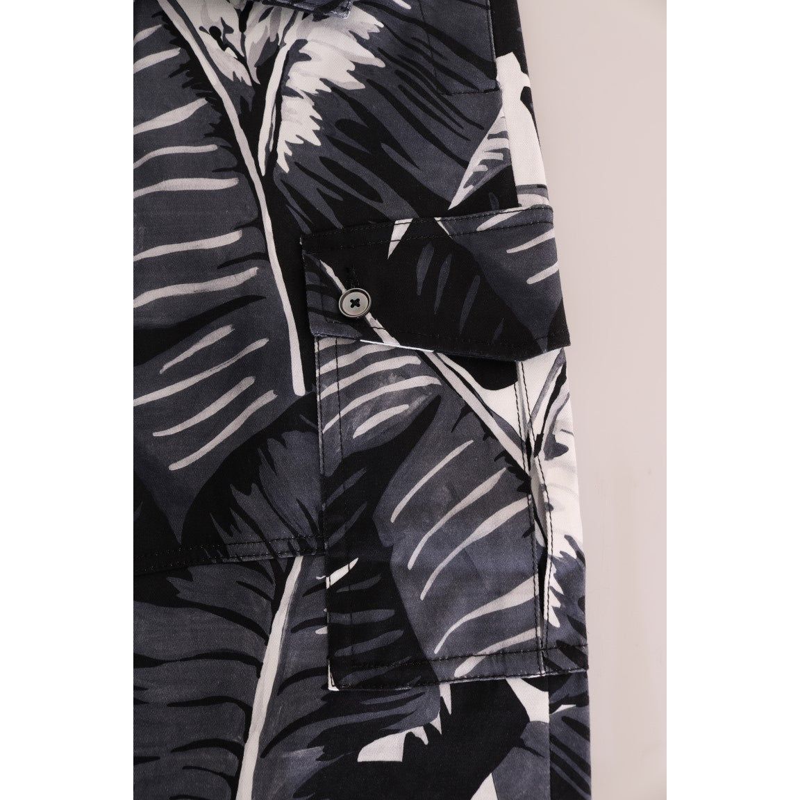 Dolce & Gabbana Green Cotton Capri Casual Pants
