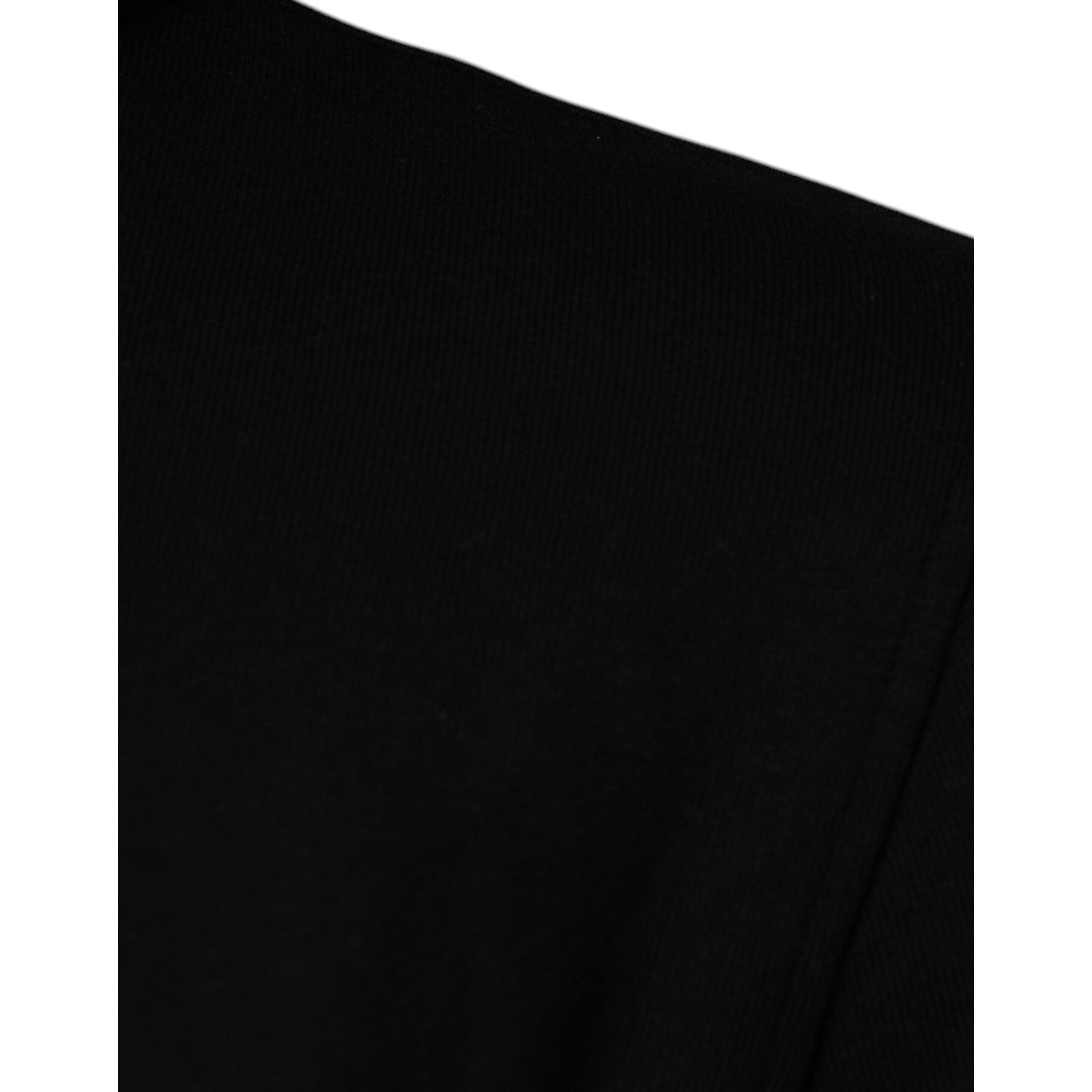 Versace Black Medusa Cotton Hoodie Pullover Sweatshirt