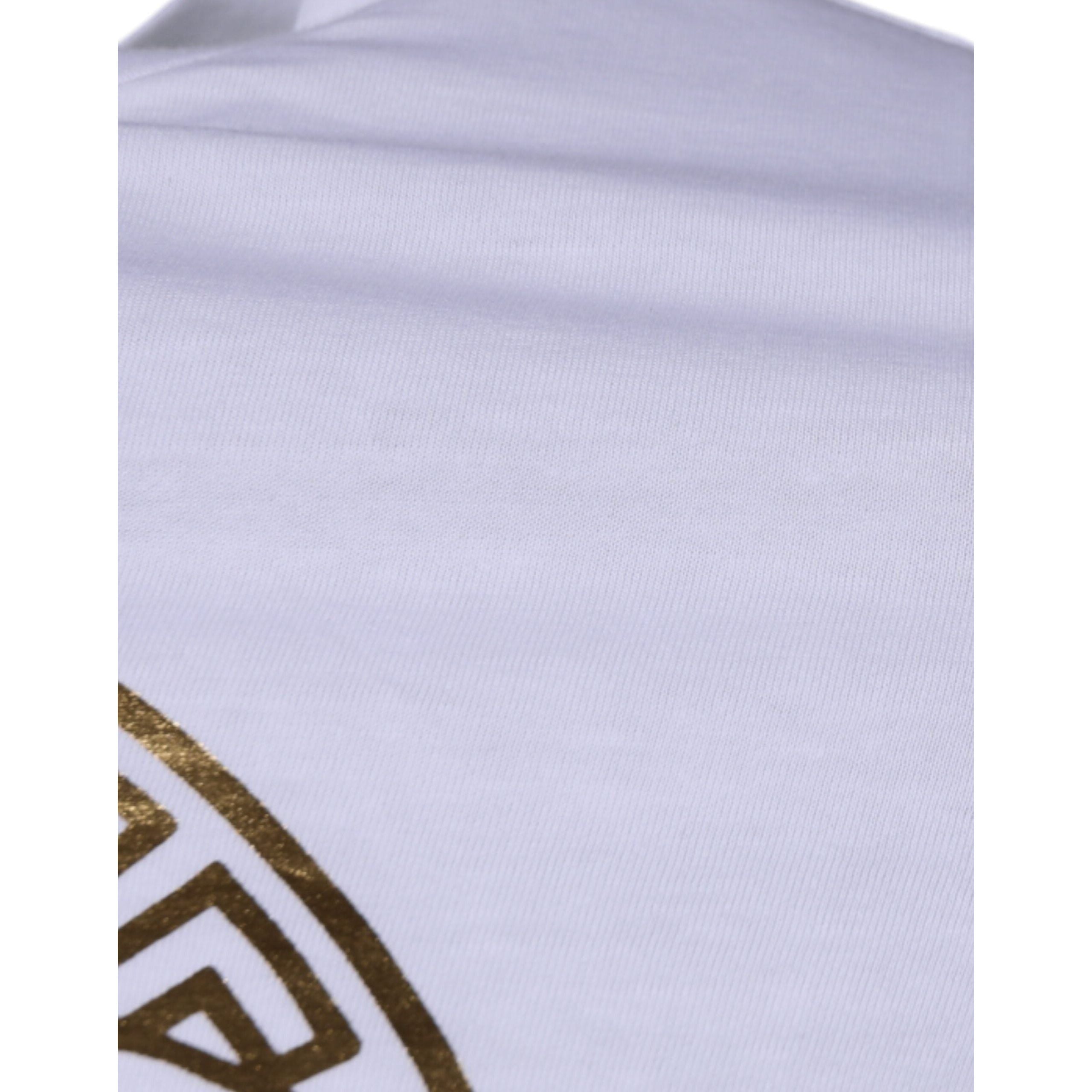 Versace White Cotton Crew Neck T-shirt