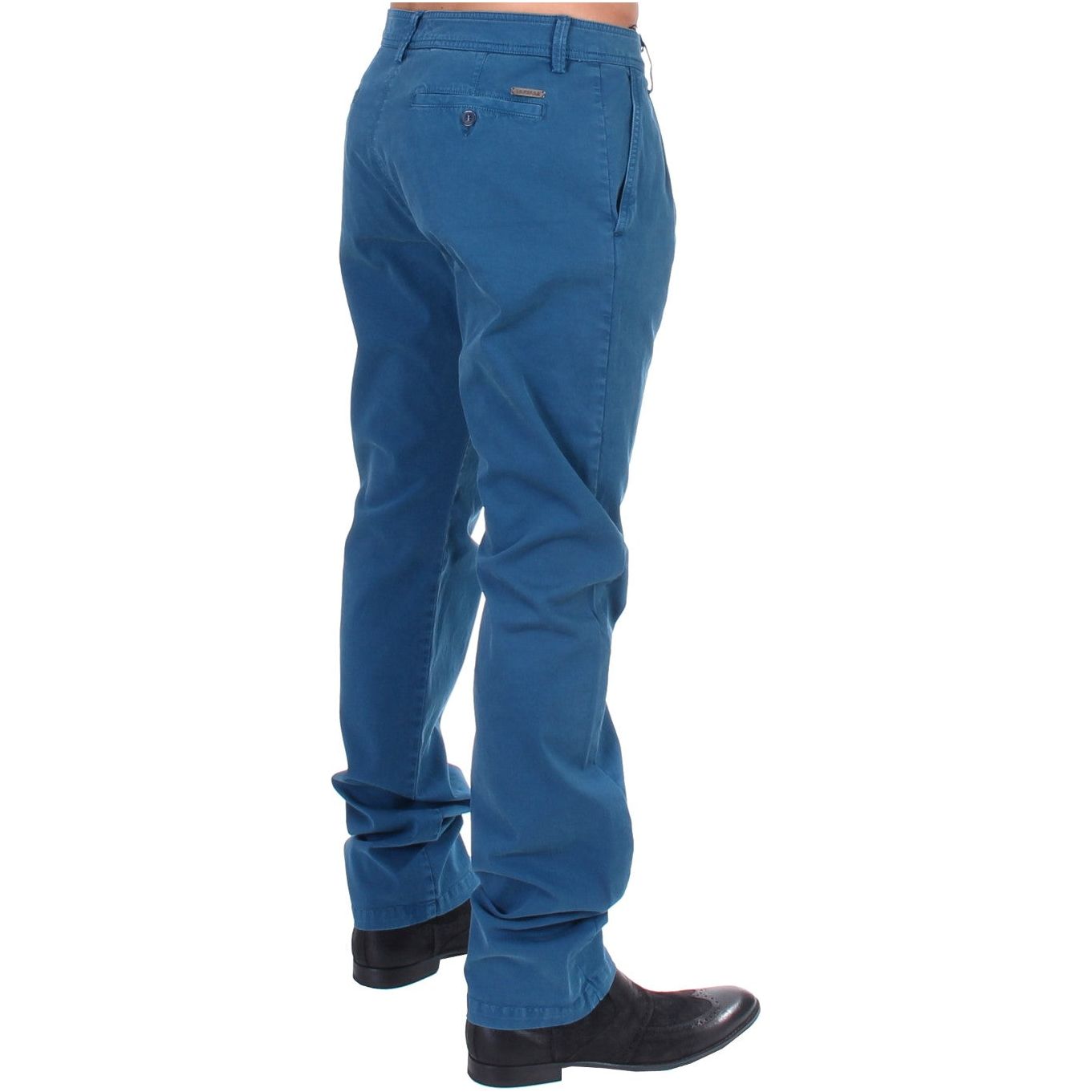 GF Ferre Beige Cotton Chinos for Luxe Style