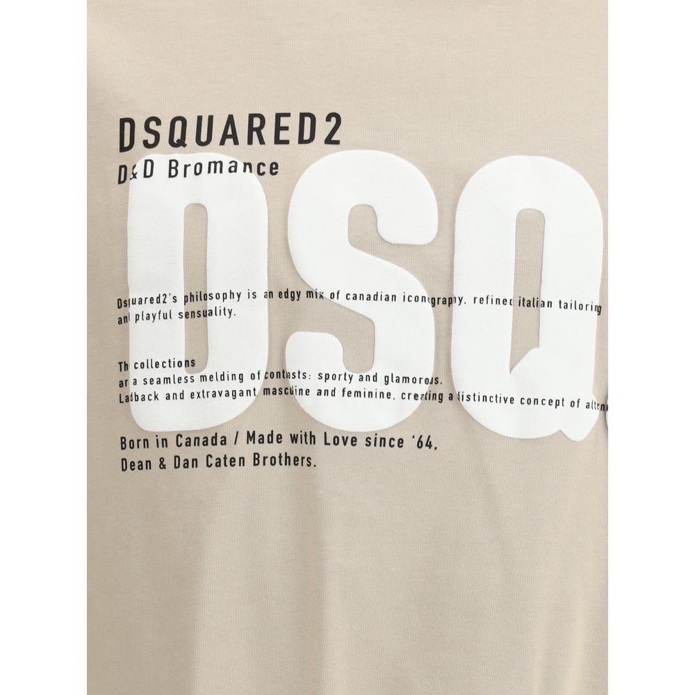 Dsquared² White Luxury Cotton Logoed T-Shirt