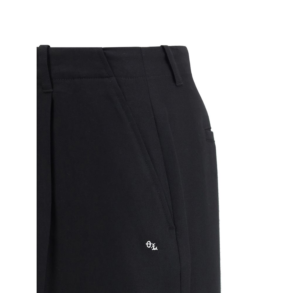 Our Legacy Beige Cotton Chino Pants for Timeless Sophistication