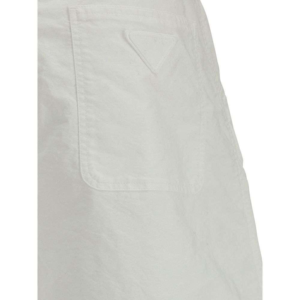 Prada Navy Cotton Pants - Timeless Elegance and Luxury Comfort