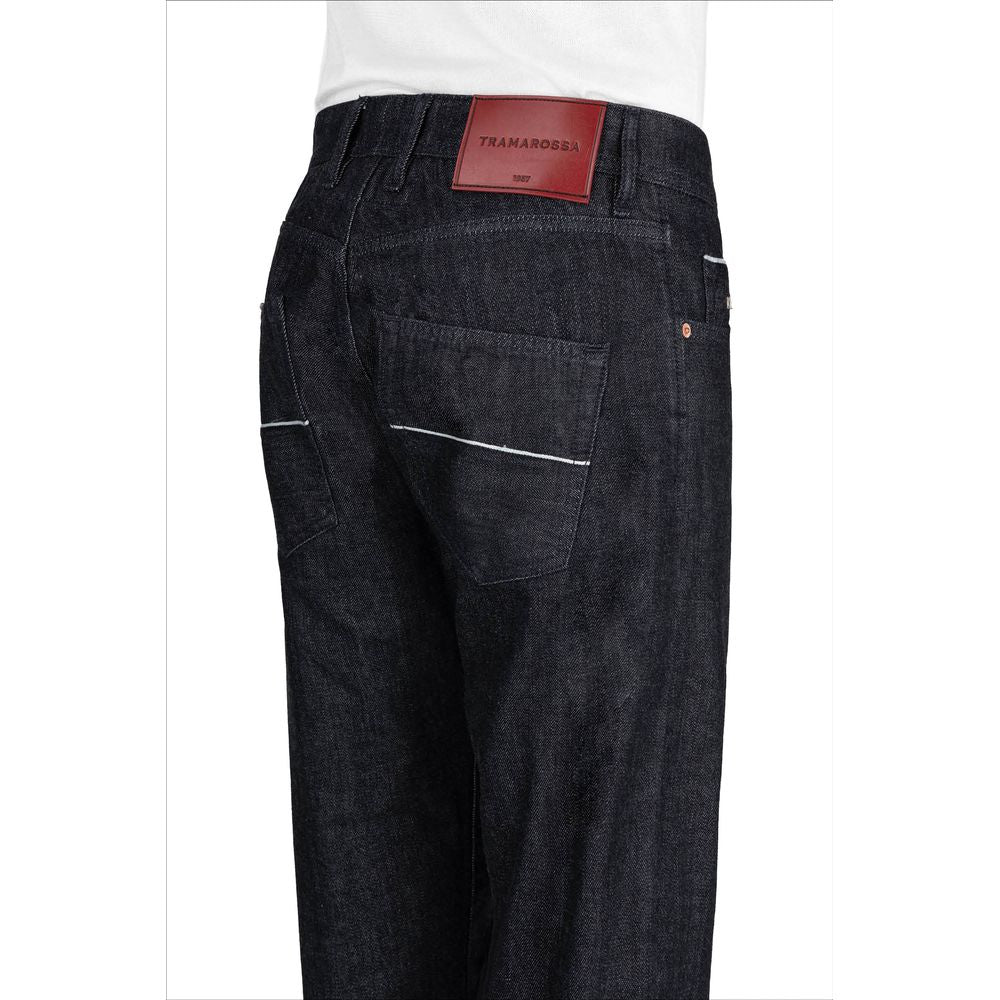 Tramarossa Blue Cotton Jeans & Pant for Elevated Style