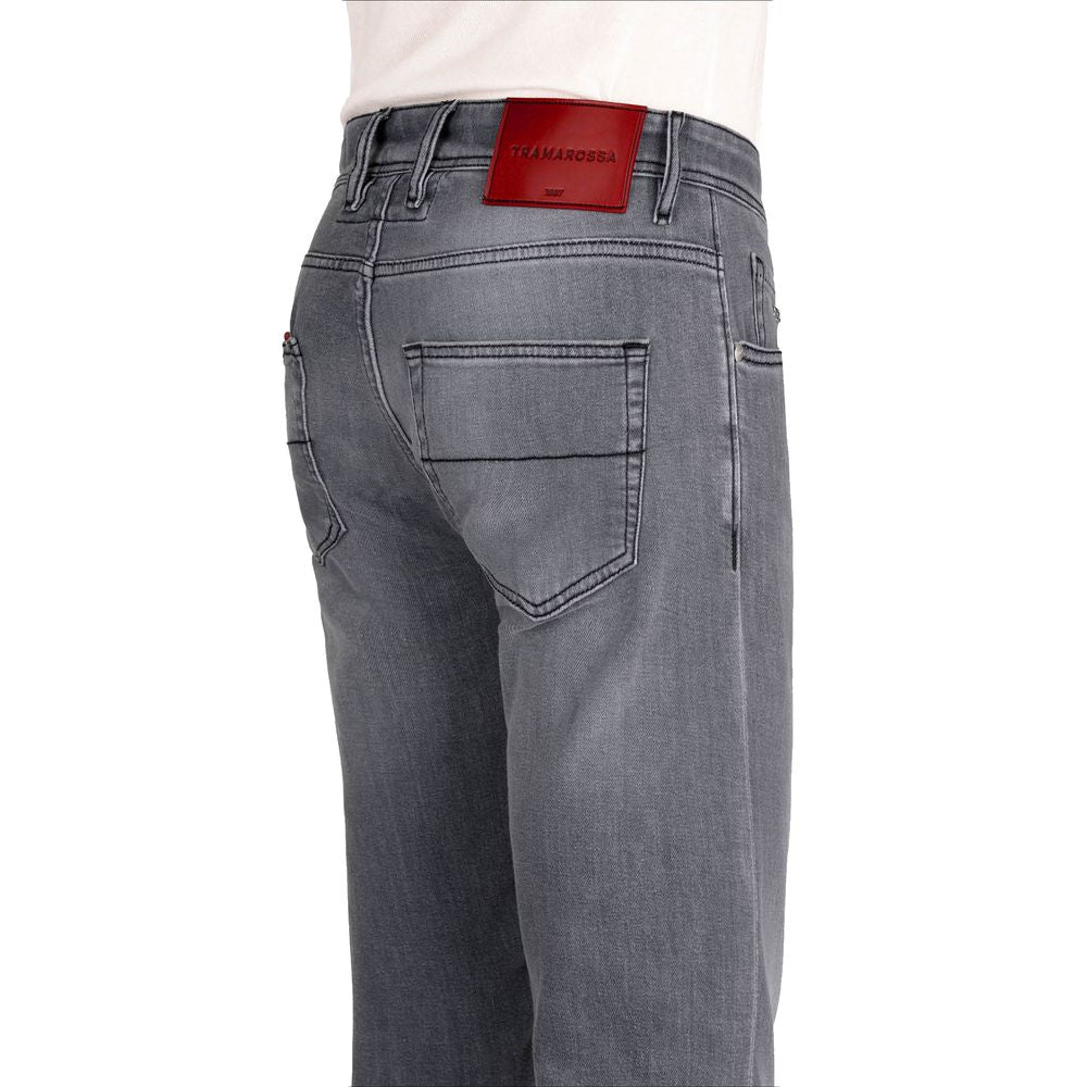 Tramarossa Blue Cotton Jeans for Elevated Style