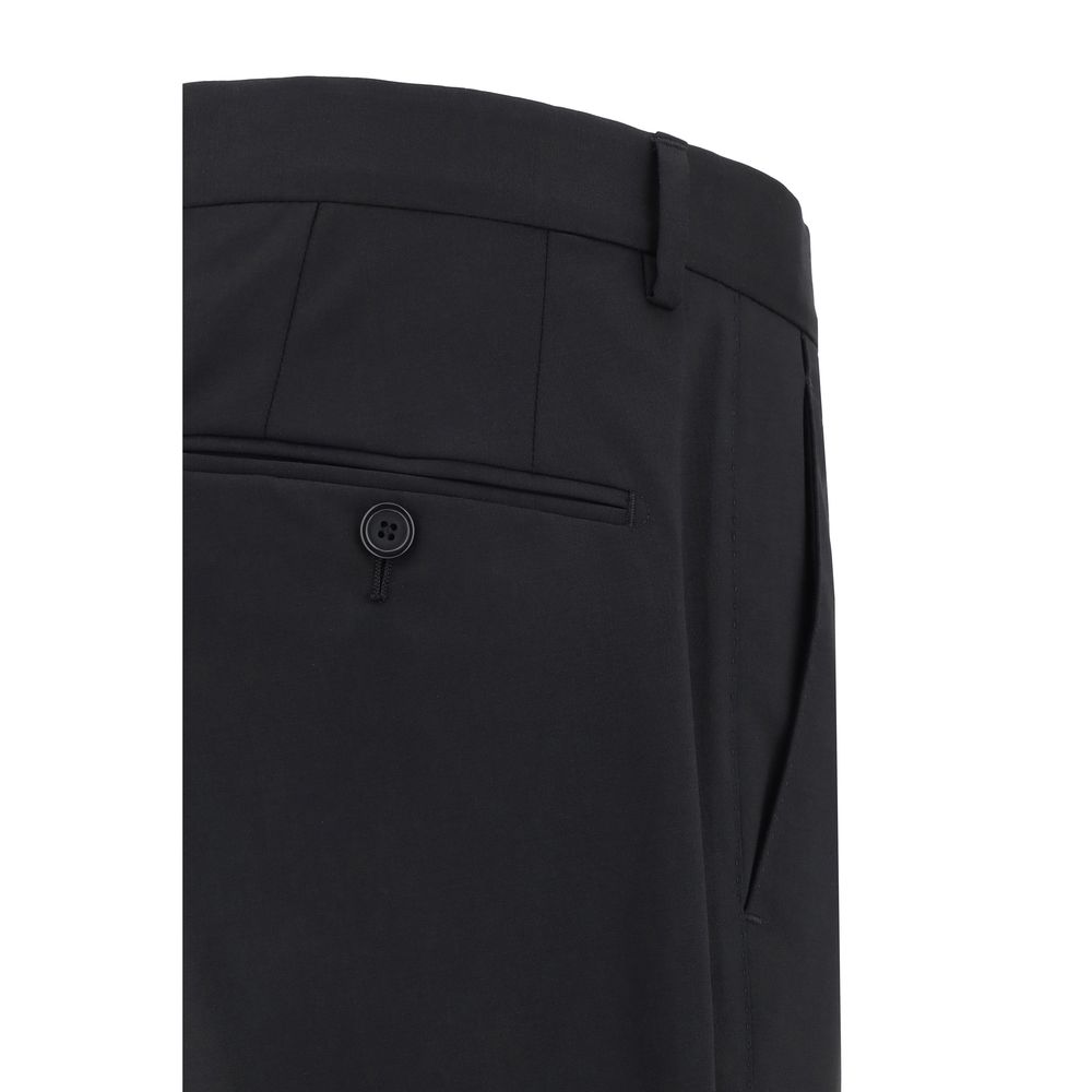 Dolce & Gabbana Navy Wool Suit for Timeless Sophistication