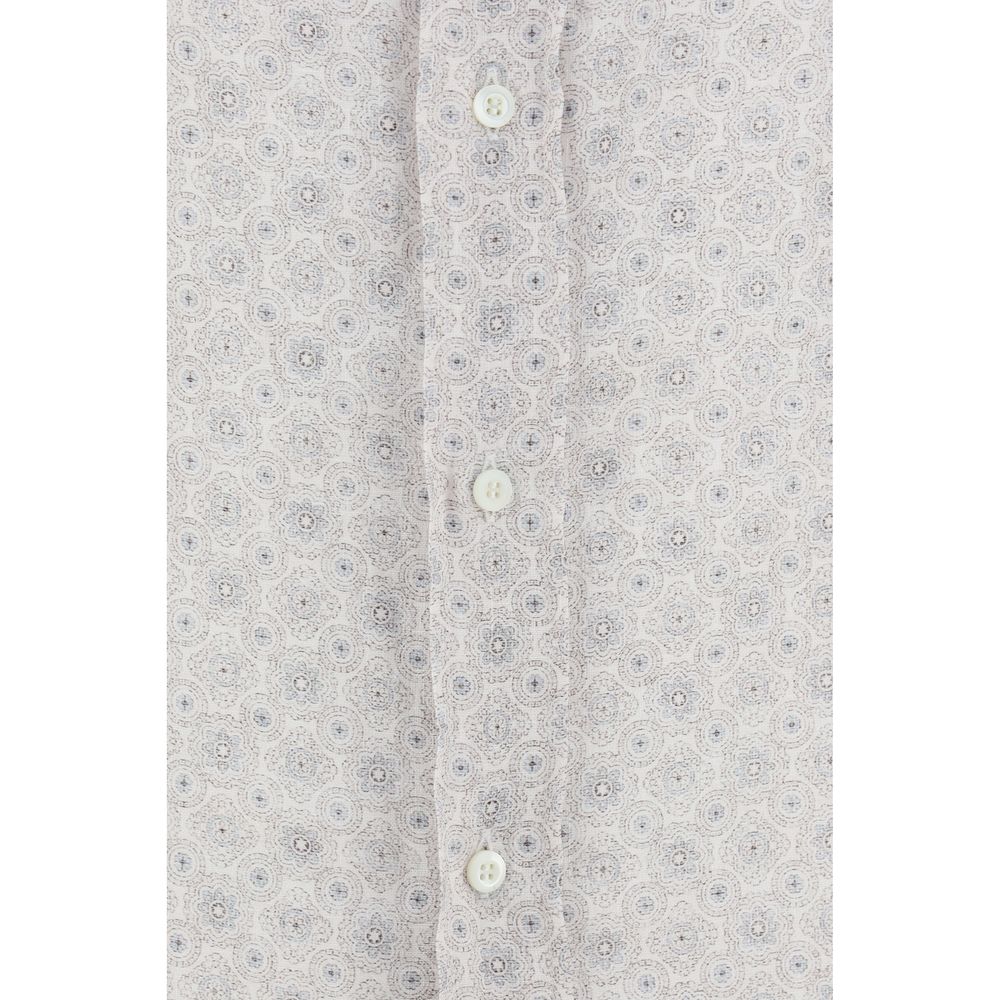 Brunello Cucinelli White Linen Shirt for Effortless Sophistication
