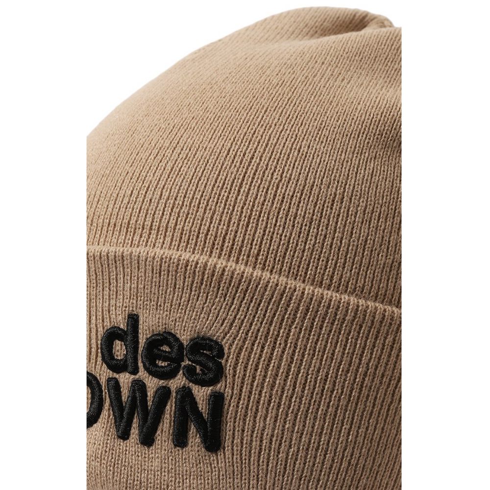 Comme Des Fuckdown Brown Acrylic Hat for Luxe Style
