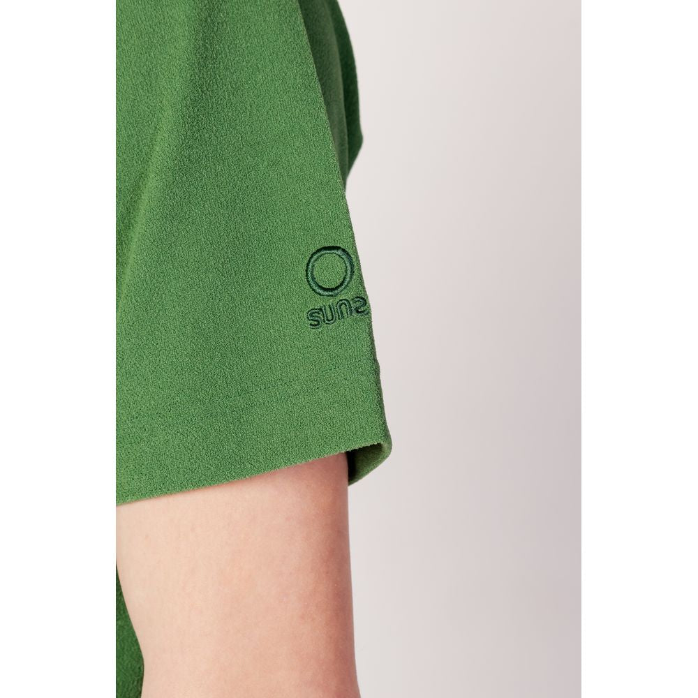 Suns Green Cotton T-Shirt - Effortless Luxury and Style