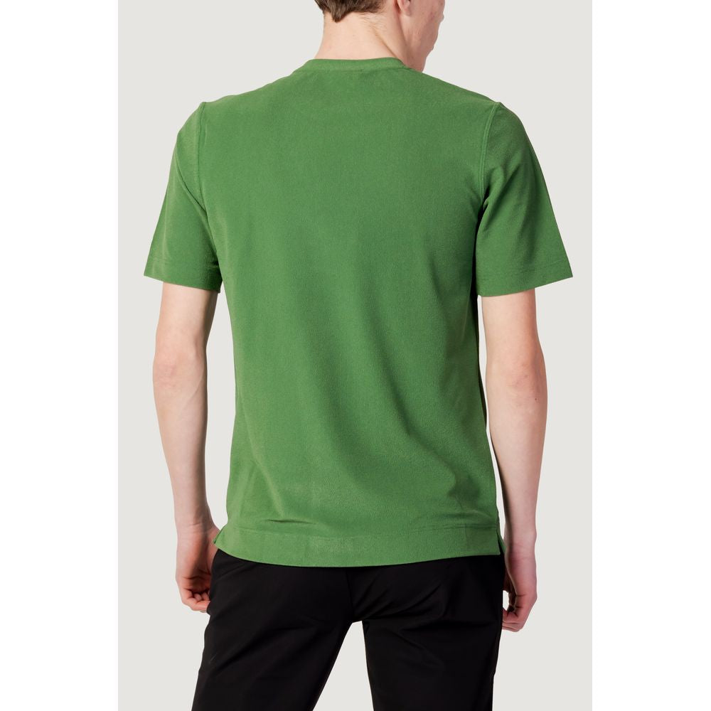 Suns Green Cotton T-Shirt - Effortless Luxury and Style