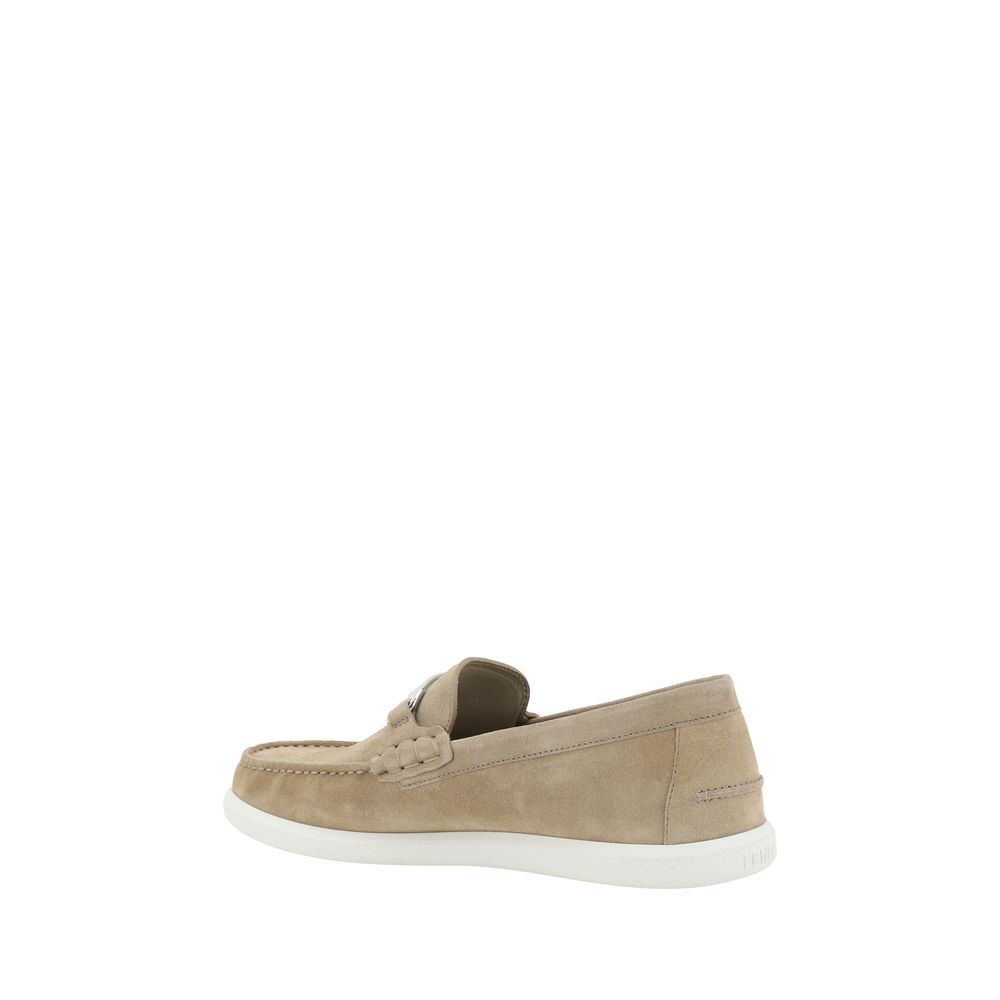 Fendi Black Suede Leather Loafers: Timeless Elegance Redefined