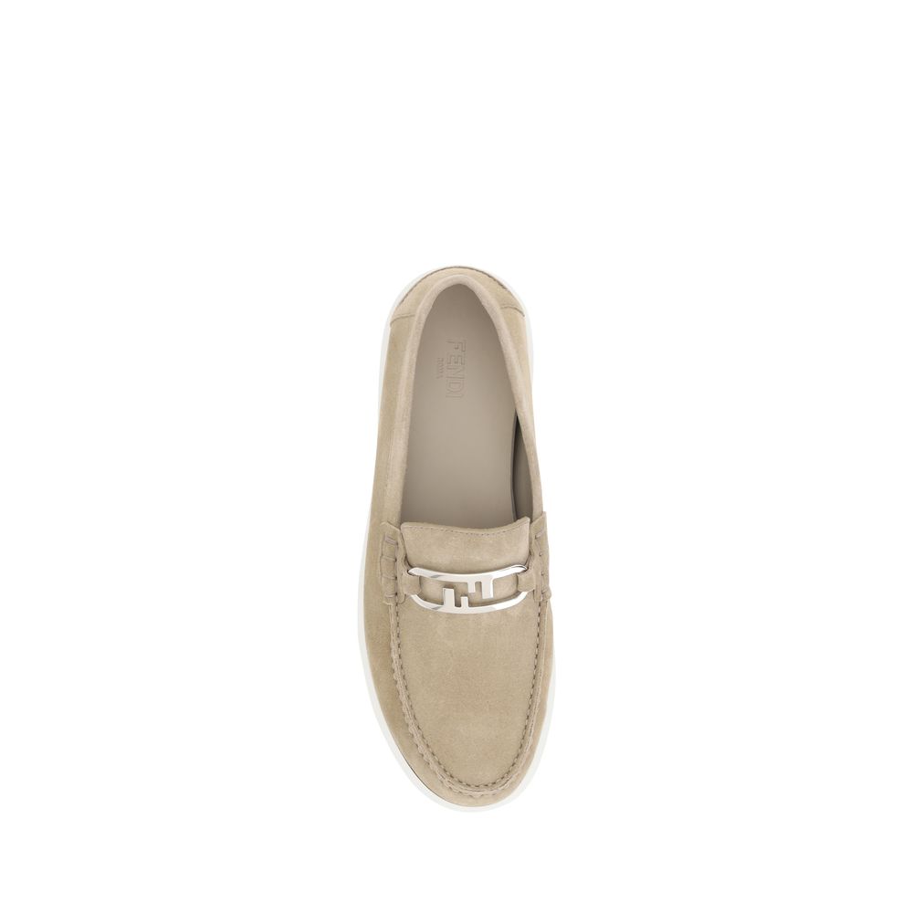 Fendi Black Suede Leather Loafers: Timeless Elegance Redefined