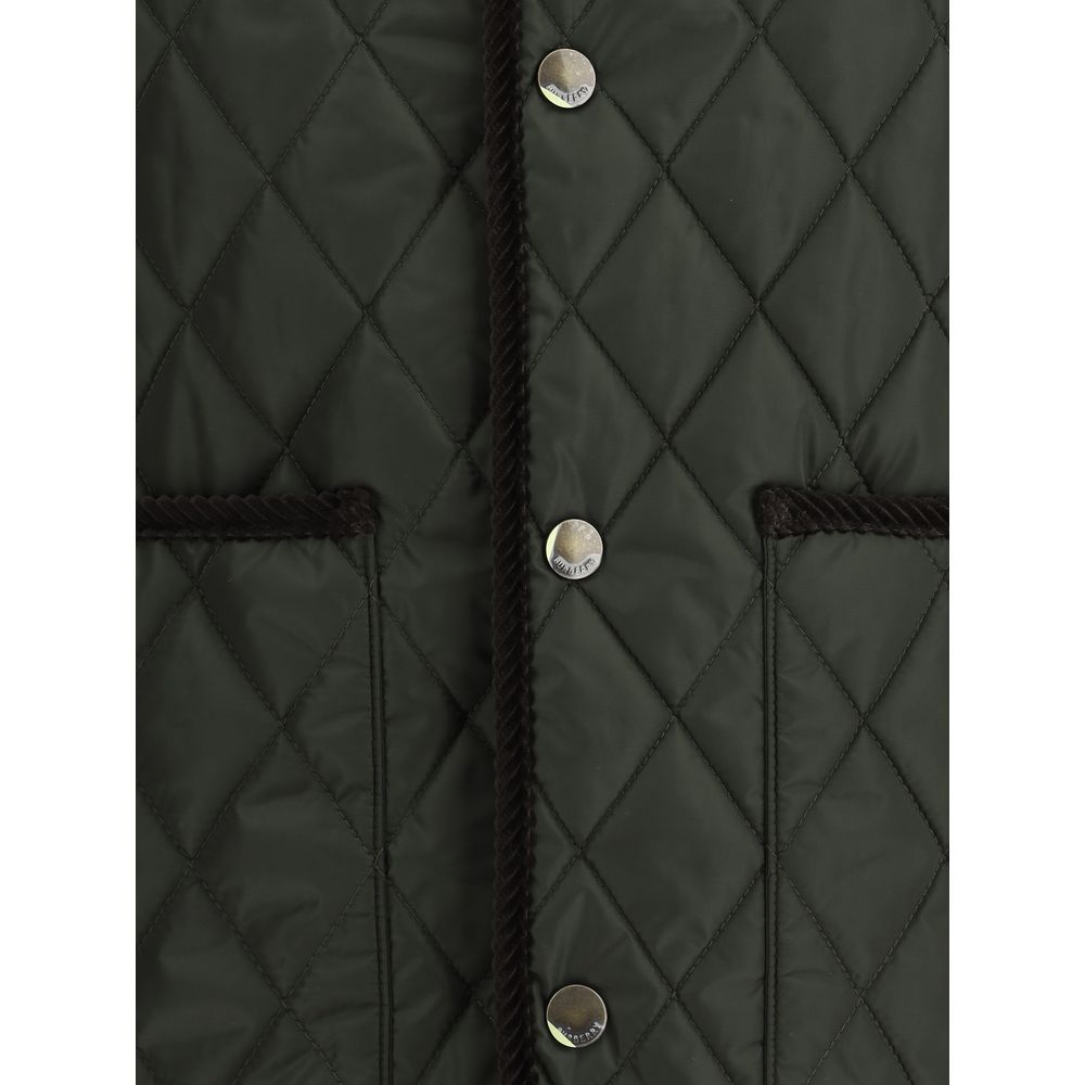 Burberry Black Quilted Nylon Vest in Quilted Luxury with Timeless Elegance