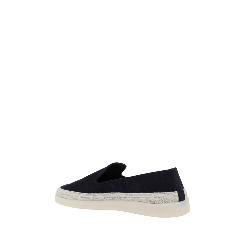 Prada Beige Suede Loafers: Timeless Elegance in Footwear