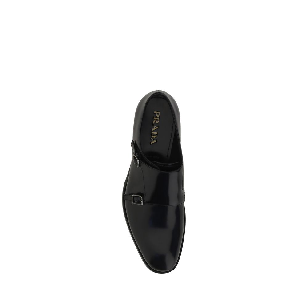 Prada Black Shiny Leather Loafers: Timeless Elegance Meets Modern Craftsmanship