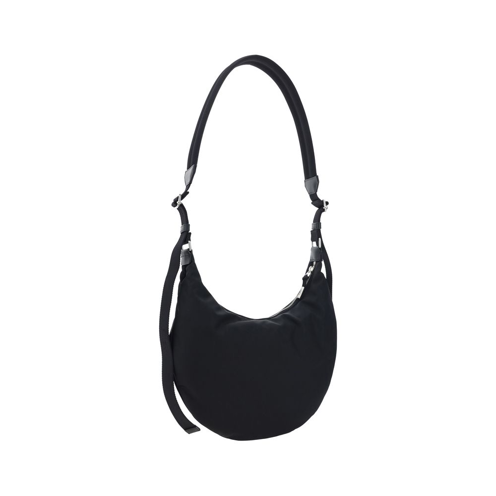 Givenchy Black Premium Nylon Voyou Crossbody Bag