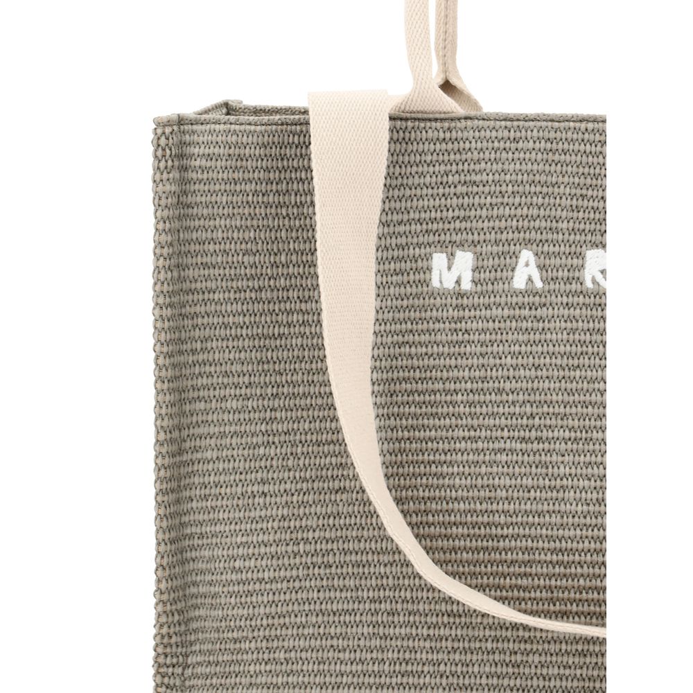 Marni Natural Raffia Tote Handbag: Sophisticated Luxury Accessory