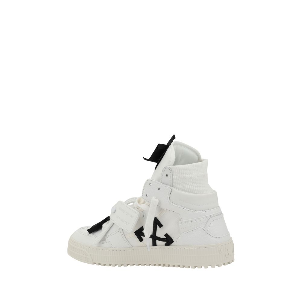 Off-White White Leather 3.0 Off Court Sneakers