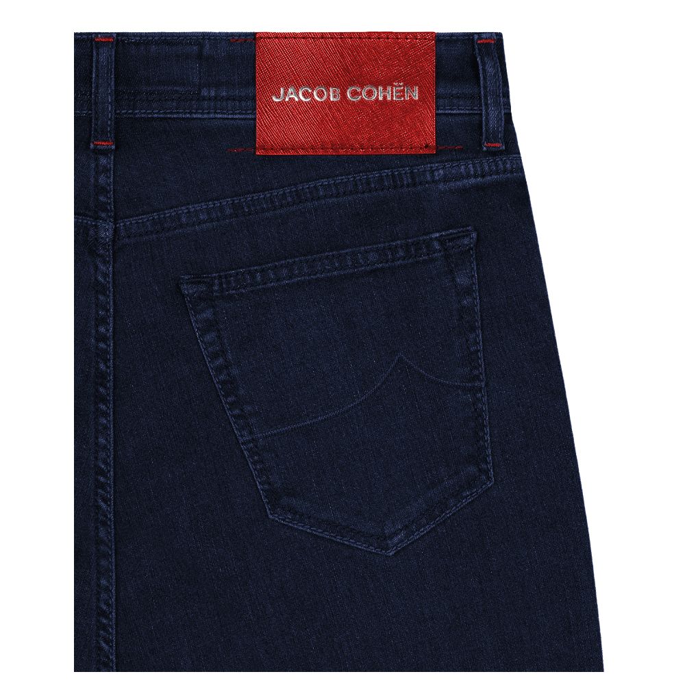 Jacob Cohen Blue Cotton Jeans for Timeless Elegance
