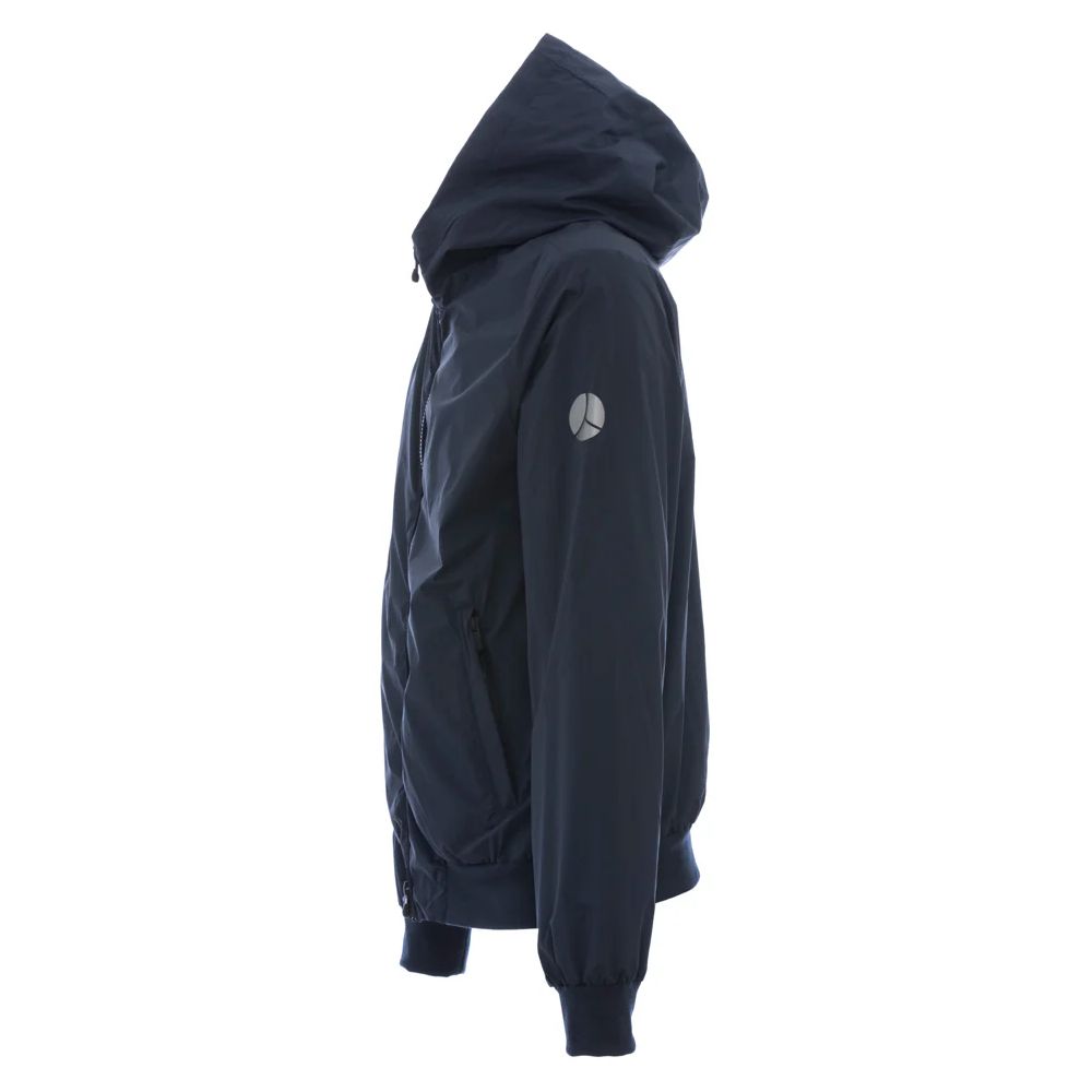 People Of Shibuya Blue Nylon Jacket for Elevated Urban Style