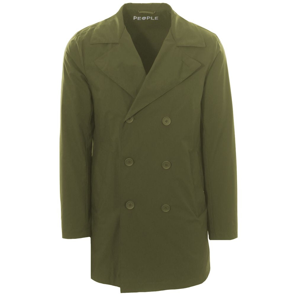 People Of Shibuya Green Recycled Fabric Jacket