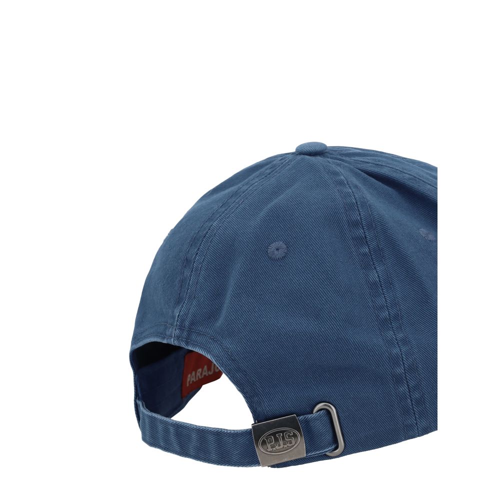 Parajumpers Navy Cotton Baseball Hat for Effortless Elegance