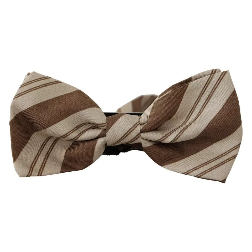 Dolce & Gabbana Multicolor Silk Patterned Bow Tie