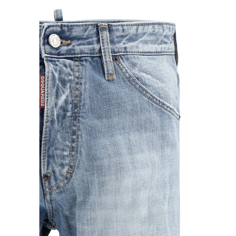 Dsquared² Blue Denim Jeans for Effortless Sophistication