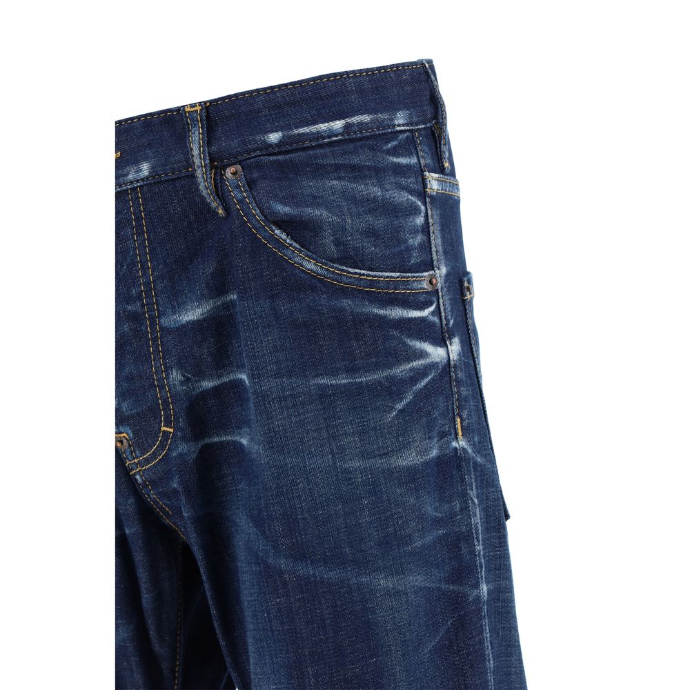 Dsquared² Blue Denim Jeans for Effortless Style and Comfort