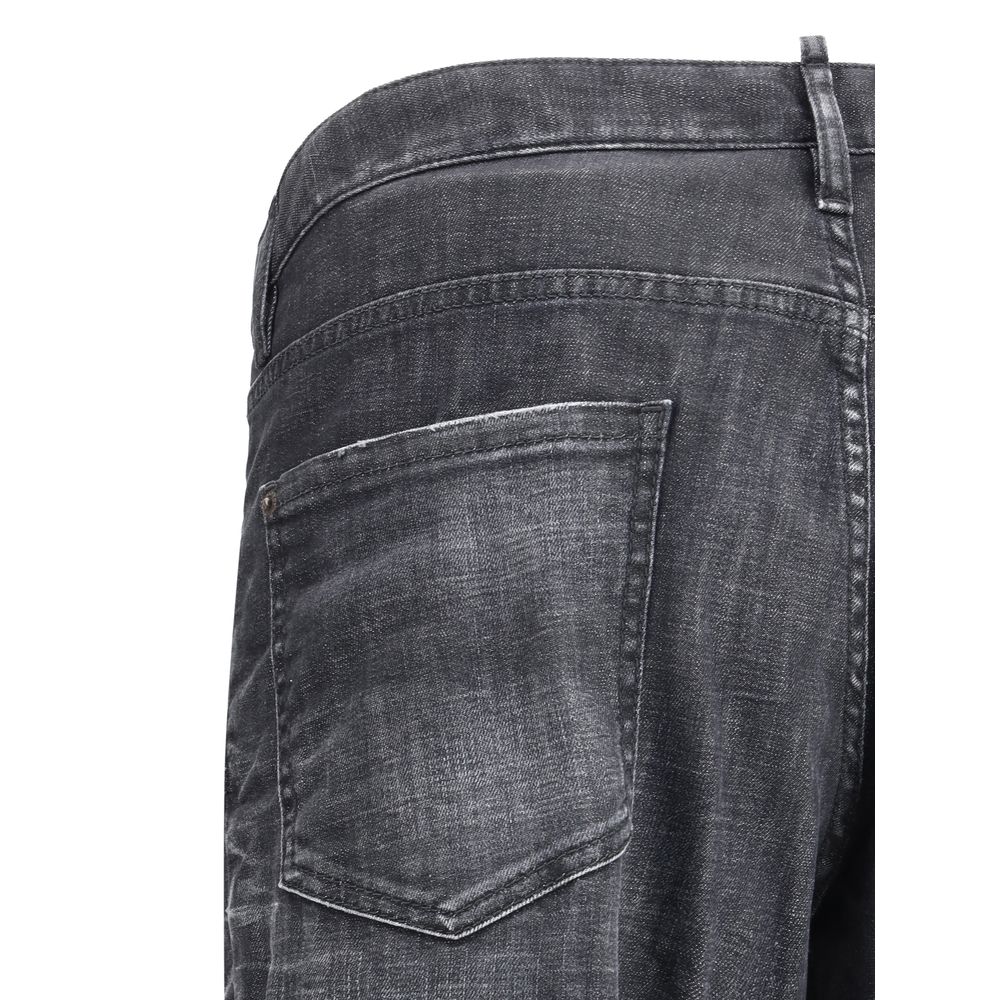 Dsquared² Blue Cotton Cool Guy Jeans with Vintage Appeal