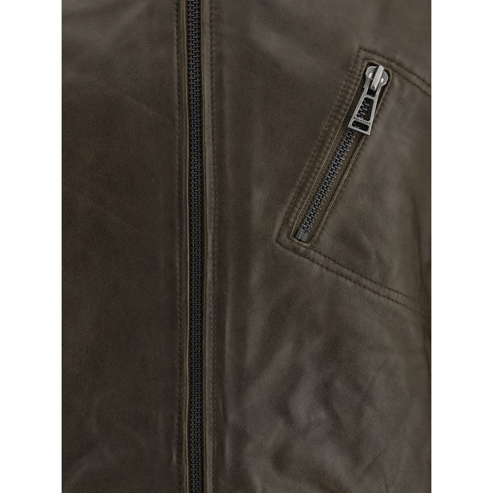 Belstaff Black Lambskin V Racer Jacket: Timeless Luxury Redefined