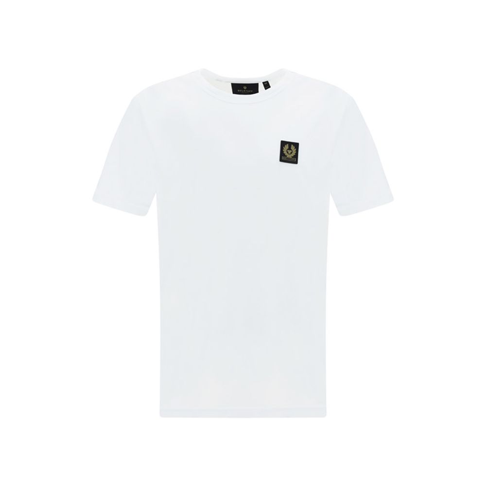 Belstaff White Cotton T-shirt: Timeless Elegance Redefined
