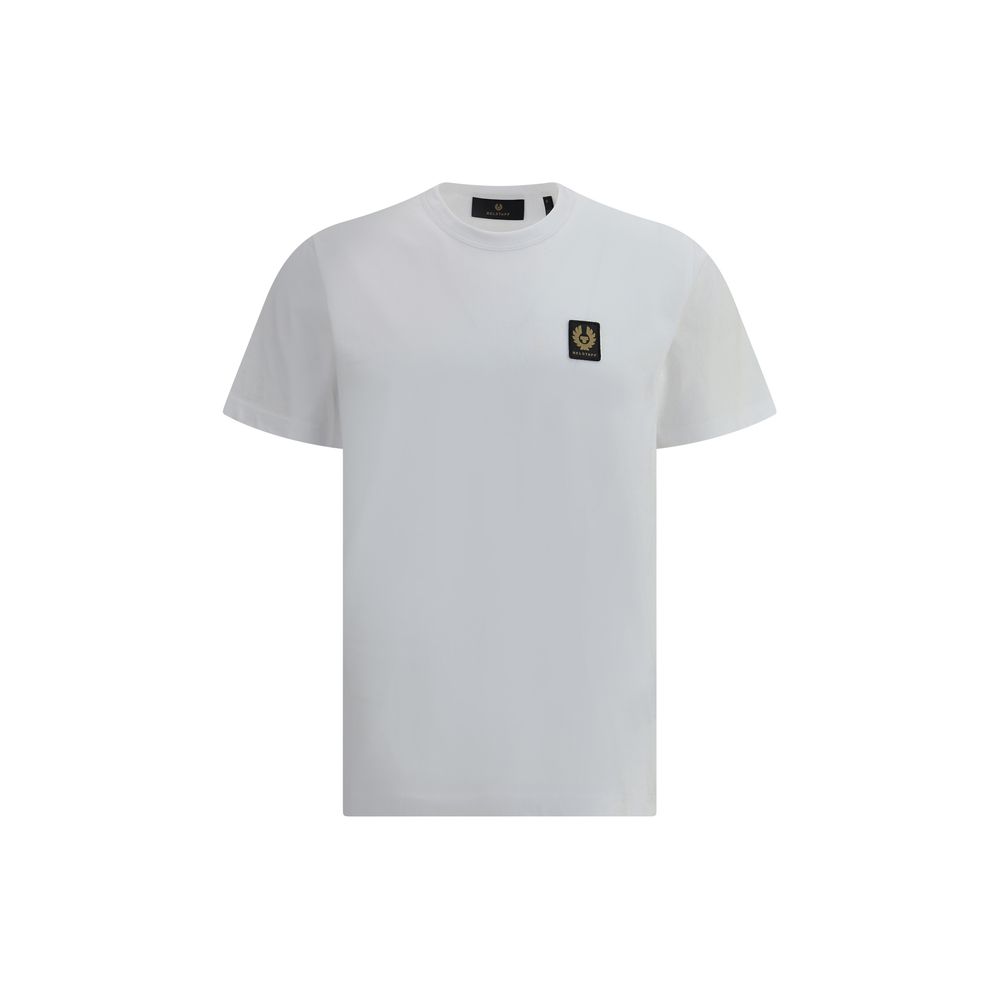 Belstaff White Cotton T-shirt: Timeless Elegance Redefined