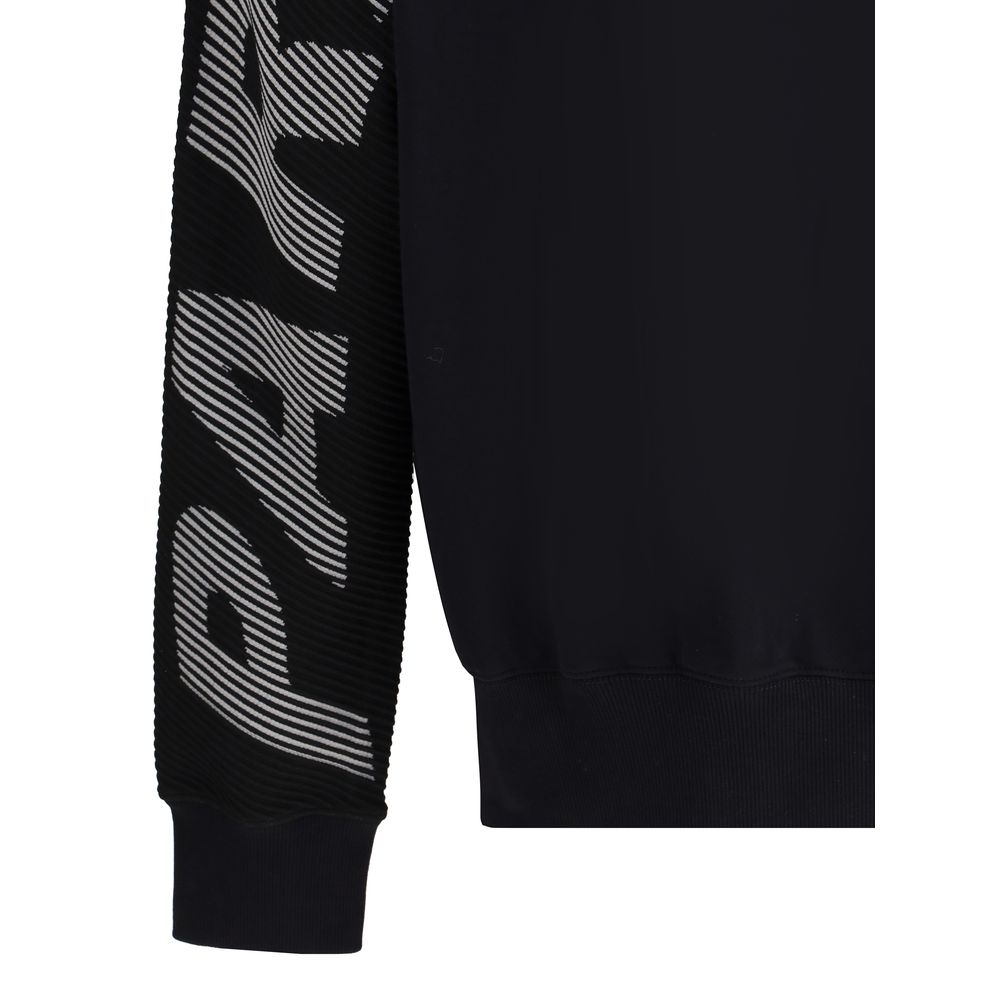 Parajumpers Grey Cotton Sweatshirt: Elevated Casual Luxury
