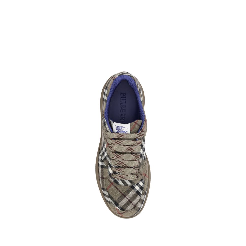Burberry Multi Archivio Check Sneakers for Elevated Casual Style