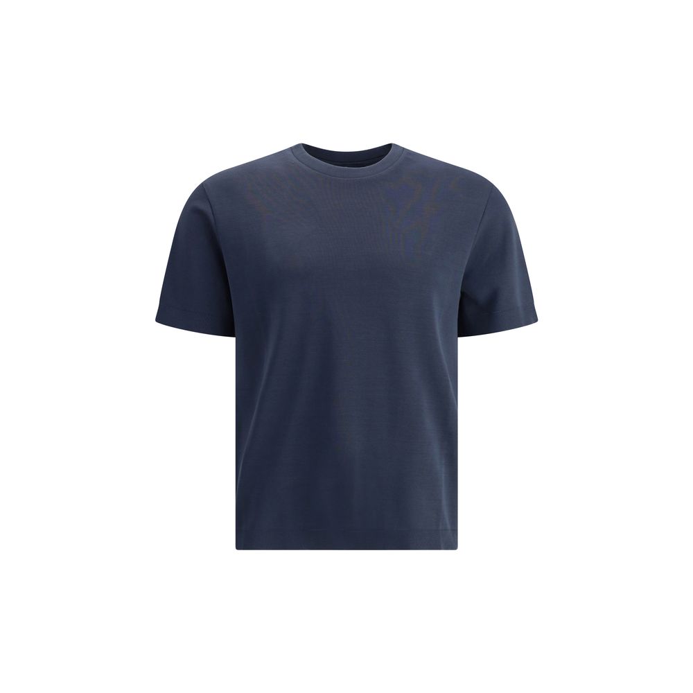 Herno White Cotton T-shirt for Effortless Everyday Elegance