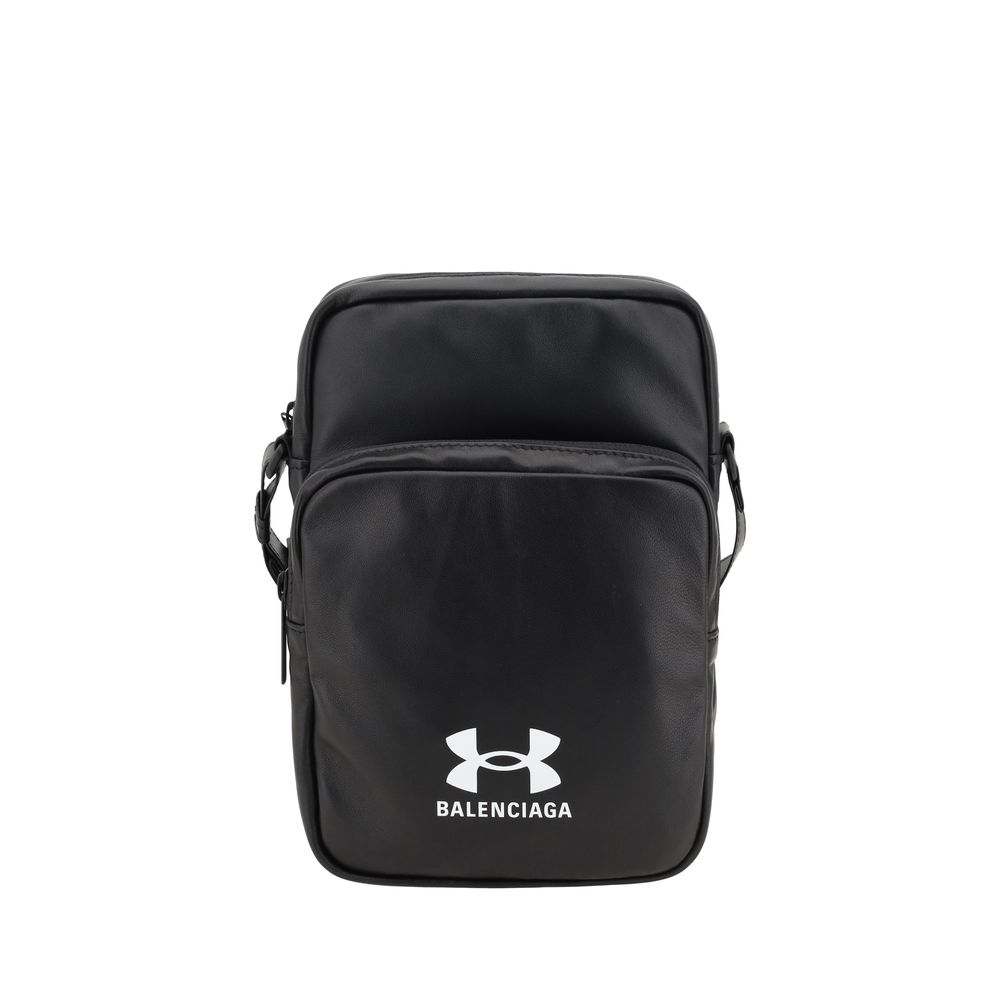 Balenciaga Black Leather Shoulder Bag - Exquisite Leather Craftsmanship