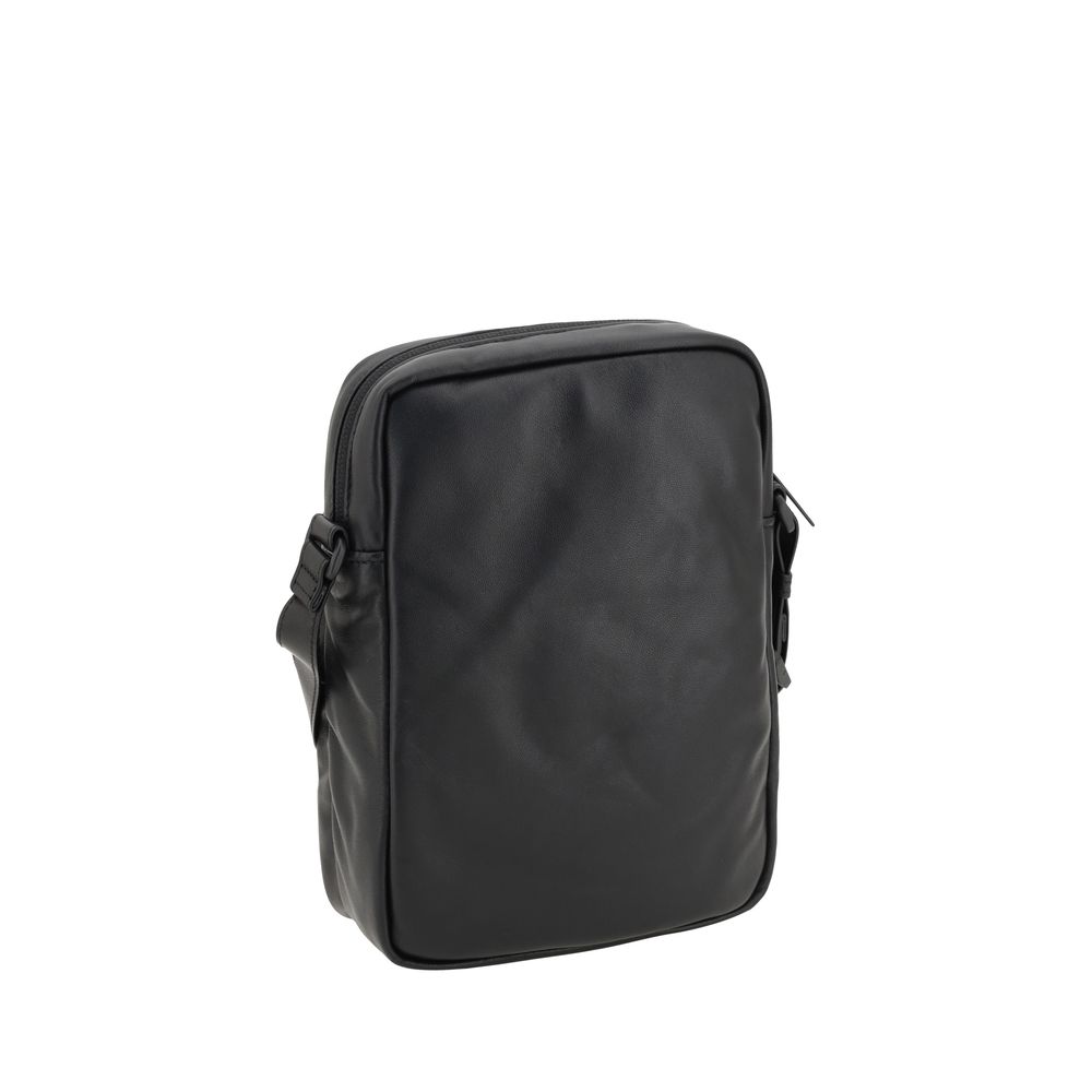 Balenciaga Black Leather Shoulder Bag - Exquisite Leather Craftsmanship