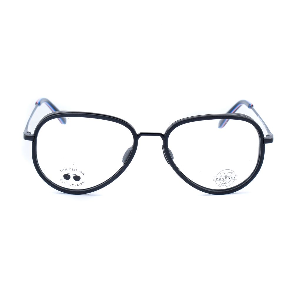 Vuarnet Black Stainless Steel Frames for Timeless Elegance