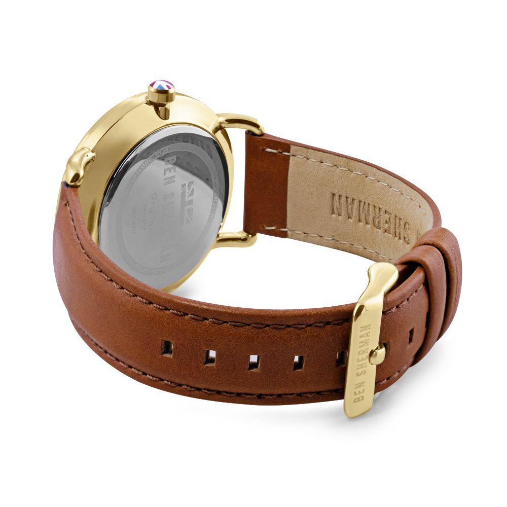 Ben Sherman Brown Leather Watch for Timeless Elegance